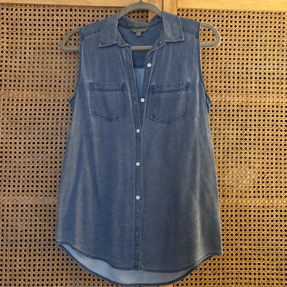 Chambray top